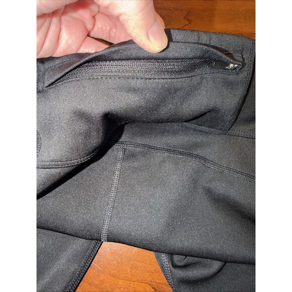 Adidas AEROREADY Women's Running Capri Leggings Black Athletic Activewear Size L - Picture 8 of 8